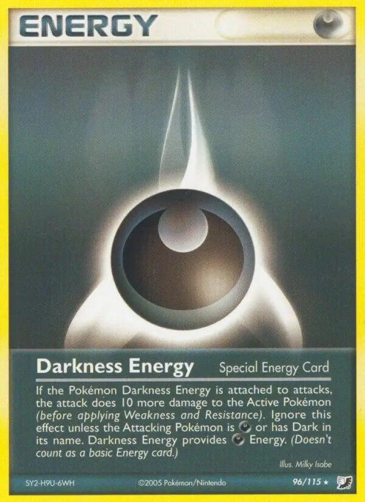 Darkness Energy (Special) (96/115) [EX Unseen Forces]