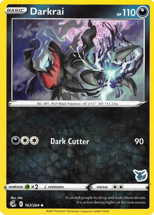 Darkrai (167/264) (Eevee Deck) [Battle Academy 2022] - Pokemon Single