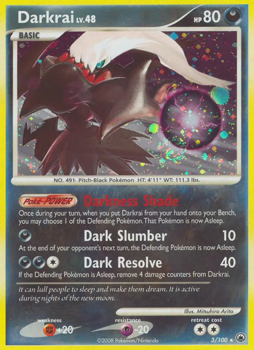 Darkrai (3/100) [Diamond & Pearl: Majestic Dawn] - Pokemon Single