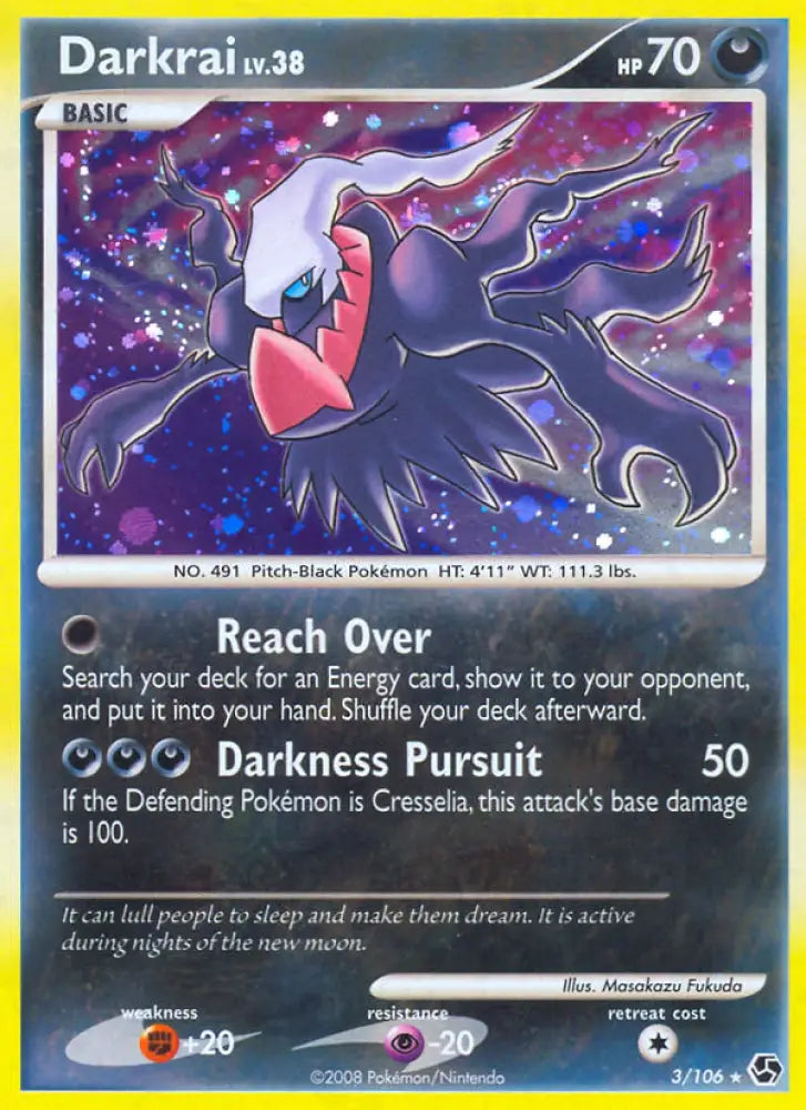 Darkrai (3/106) [Diamond & Pearl: Great Encounters] - Pokemon Single