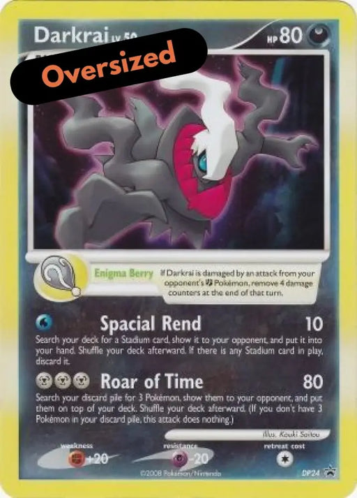 Darkrai (DP24) (Jumbo Card) [Diamond & Pearl: Black Star Promos] - Pokemon Single