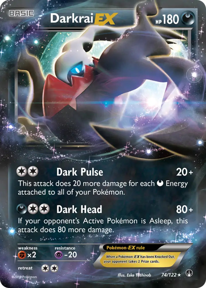 Darkrai EX (74/122) [XY: BREAKpoint] - Pokemon Single