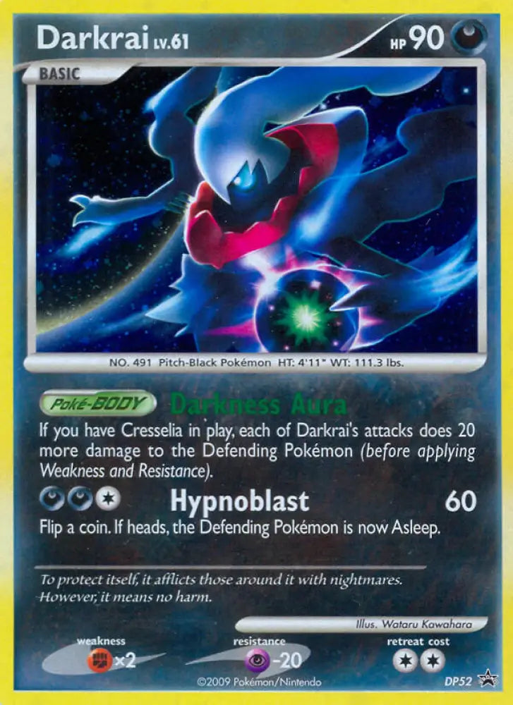 Darkrai LV.61 (DP52) [Diamond & Pearl: Black Star Promos] - Pokemon Single