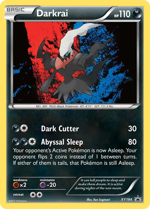 Darkrai (XY194) [XY: Black Star Promos] - Pokemon Single