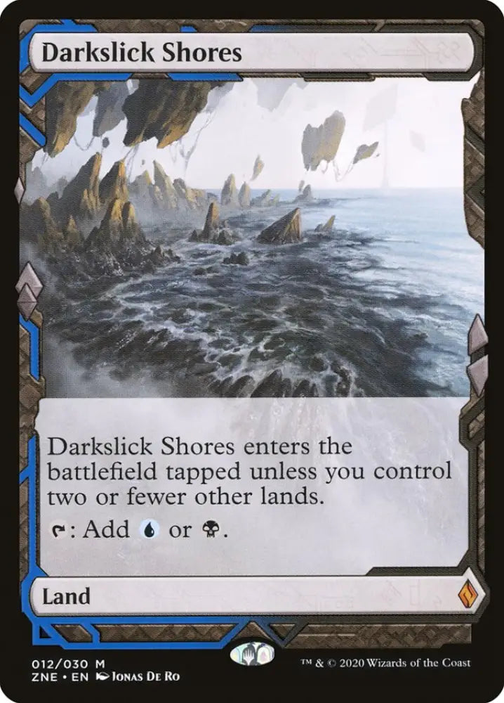 Darkslick Shores (Expeditions) [Zendikar Rising Expeditions] - MTG Single