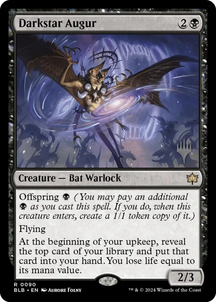 Darkstar Augur (Promo Pack) [Bloomburrow Promos] - MTG Single