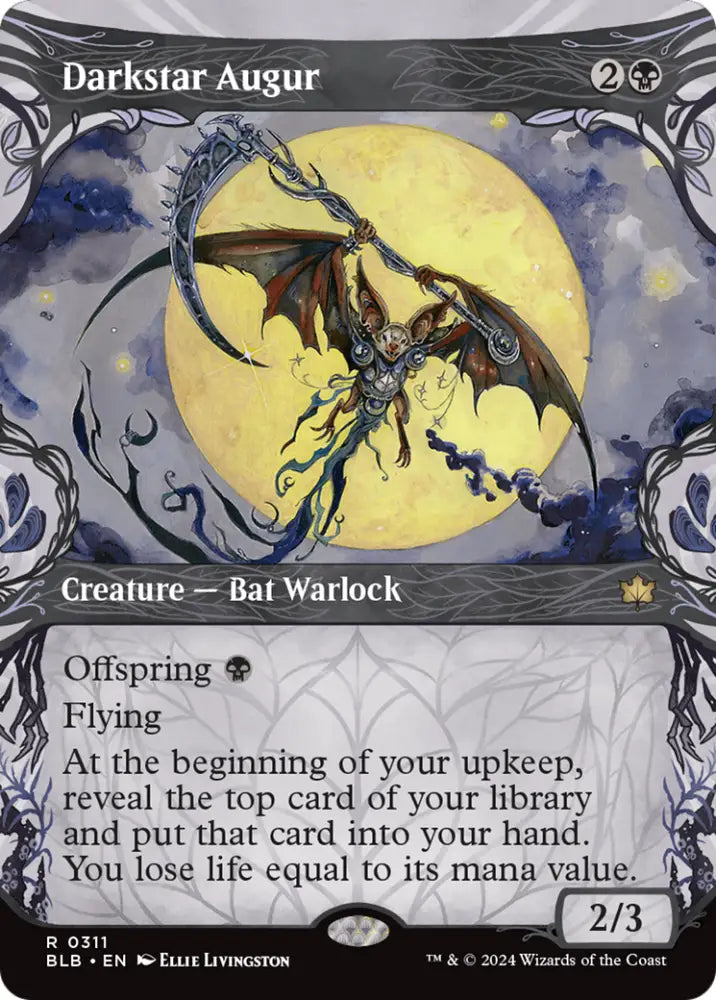 Darkstar Augur (Showcase) [Bloomburrow] - MTG Single
