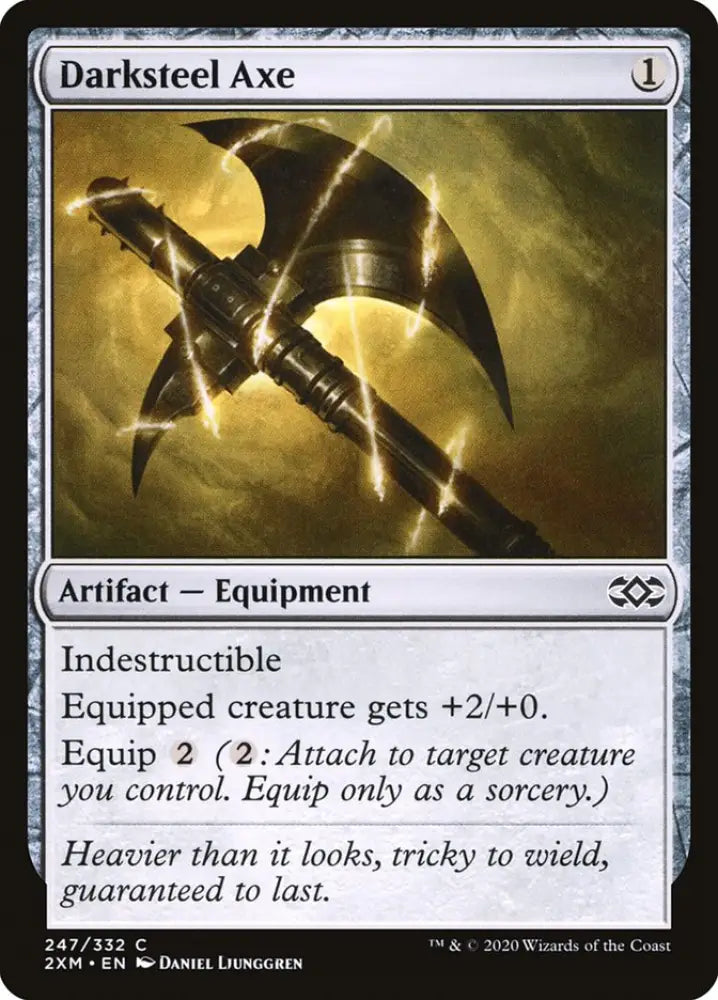Darksteel Axe [Double Masters] - MTG Single
