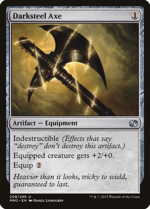 Darksteel Axe [Modern Masters 2015] - MTG Single