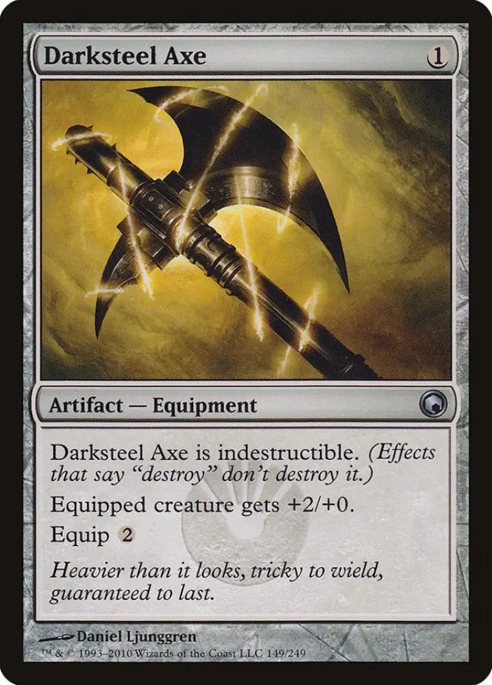 Darksteel Axe [Scars of Mirrodin] - MTG Single