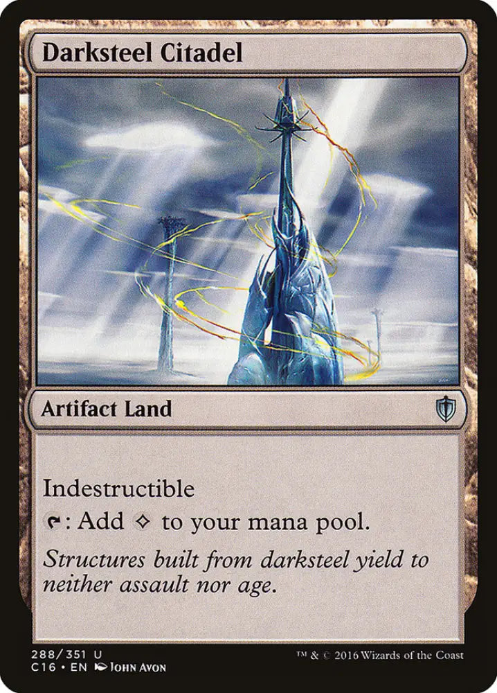 Darksteel Citadel [Commander 2016] - MTG Single
