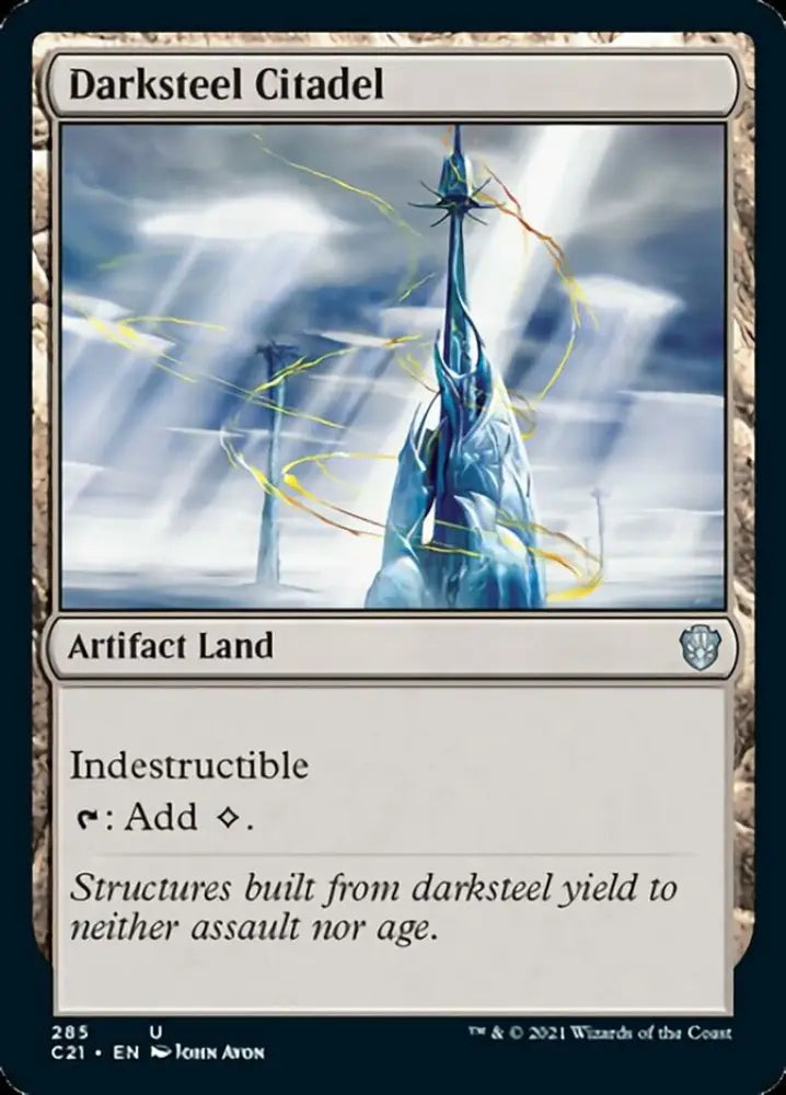 Darksteel Citadel [Commander 2021] - MTG Single
