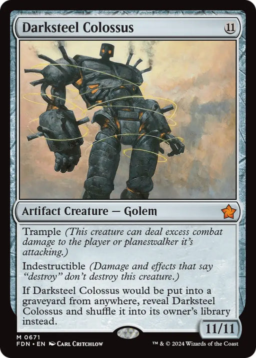 Darksteel Colossus [Foundations] - MTG Single