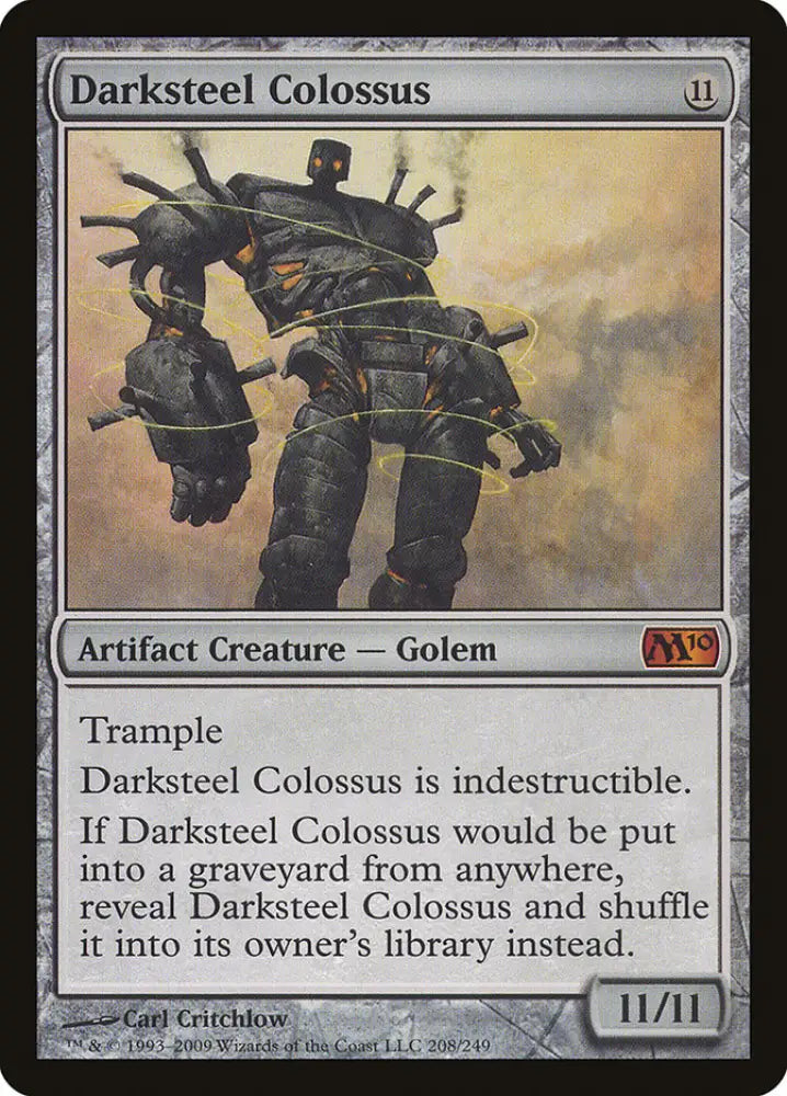 Darksteel Colossus [Magic 2010] - MTG Single