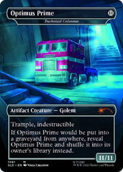 Darksteel Colossus - Optimus Prime (Borderless) [Secret Lair Drop Series] - MTG Single