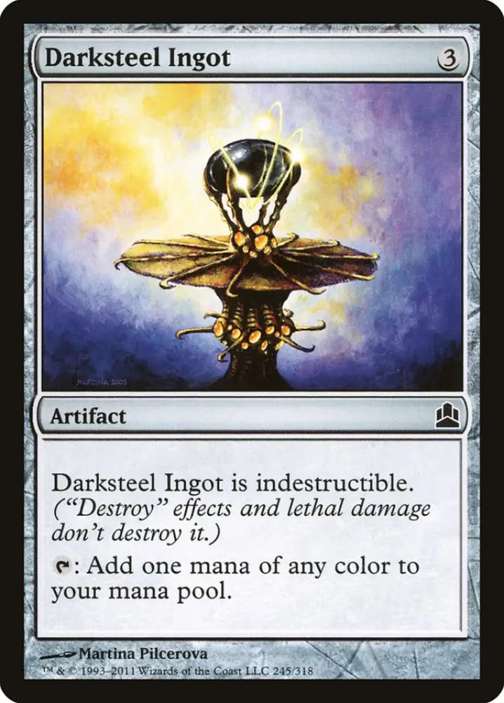 Darksteel Ingot [Commander 2011] - MTG Single