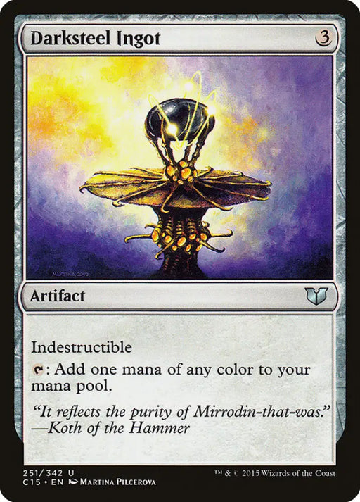 Darksteel Ingot [Commander 2015] - MTG Single