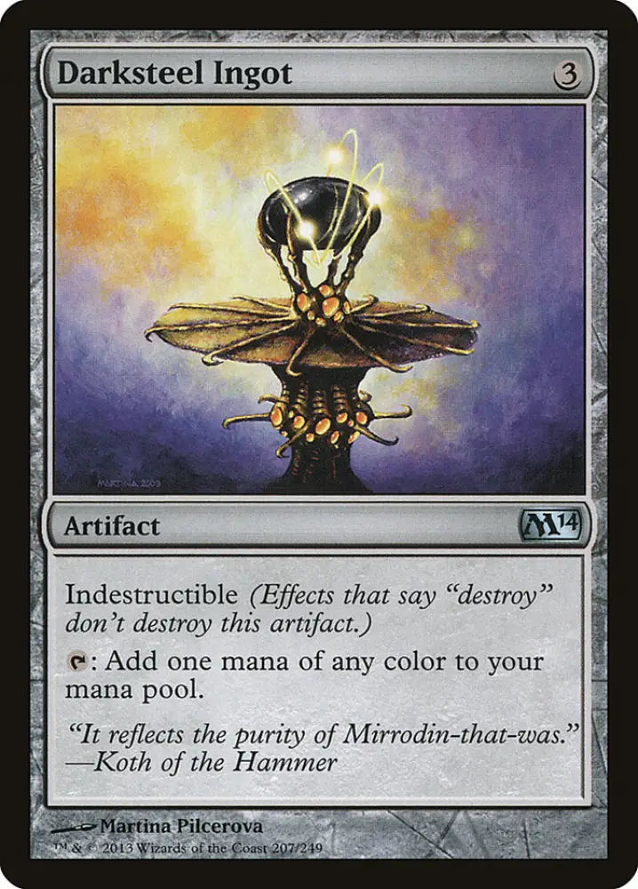 Darksteel Ingot [Magic 2014] - MTG Single