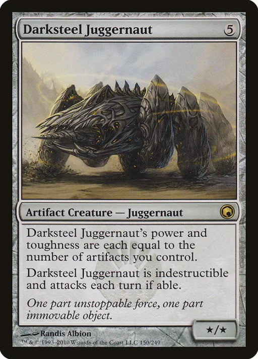 Darksteel Juggernaut [Scars of Mirrodin] - MTG Single