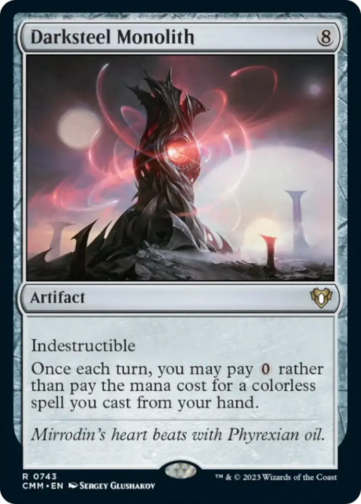 Darksteel Monolith [Commander Masters] - MTG Single