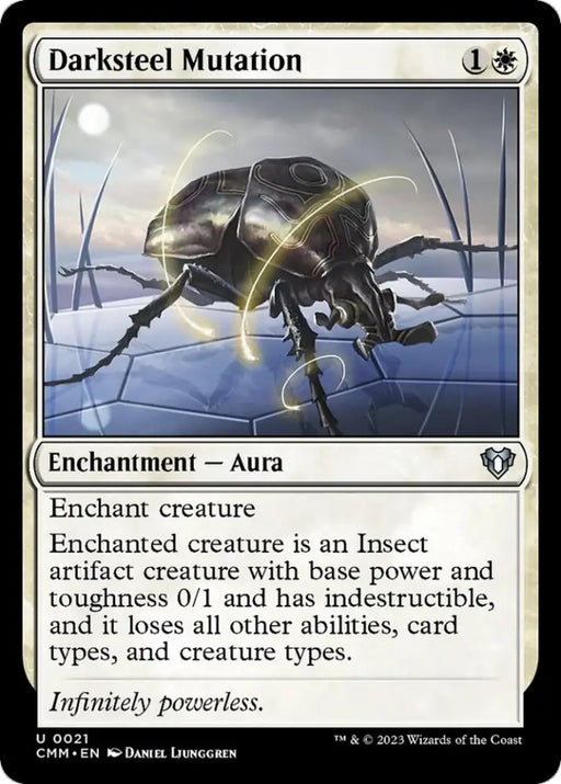 Darksteel Mutation [Commander Masters] - MTG Single