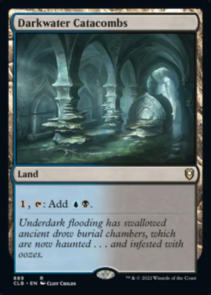 Darkwater Catacombs [Commander Legends: Battle for Baldur’s Gate] - MTG Single