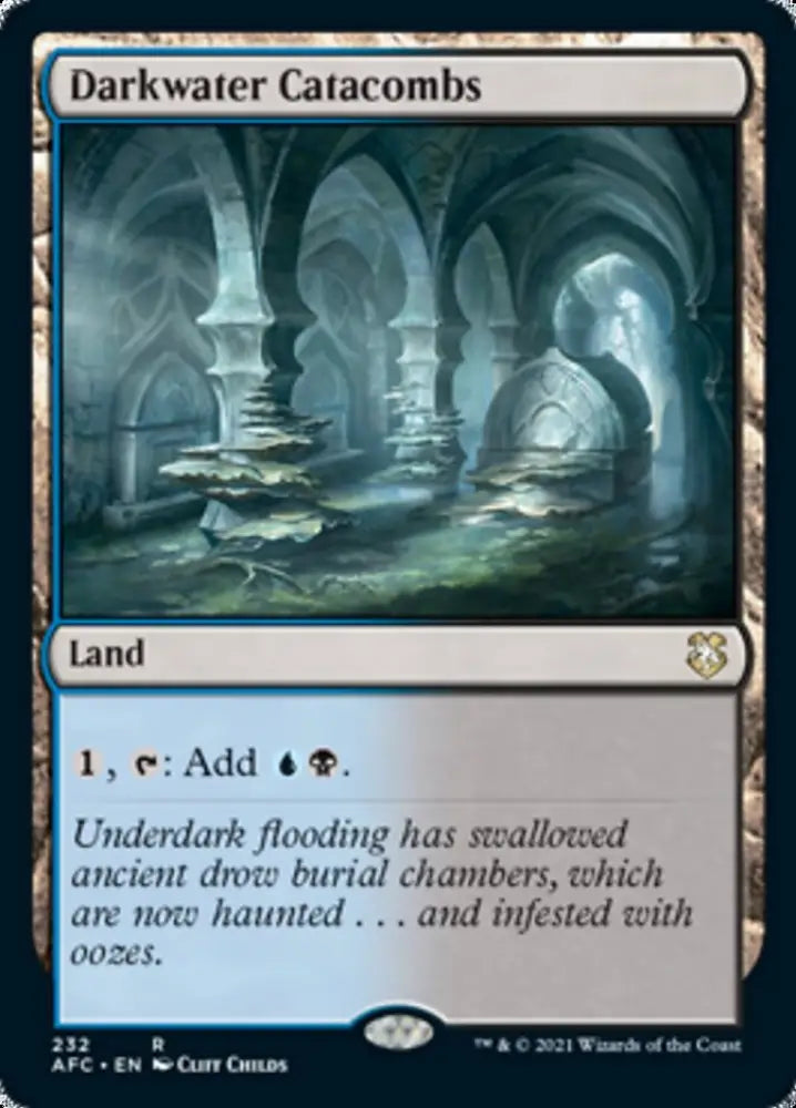 Darkwater Catacombs [Dungeons & Dragons: Adventures in the Forgotten Realms Commander] - MTG Single