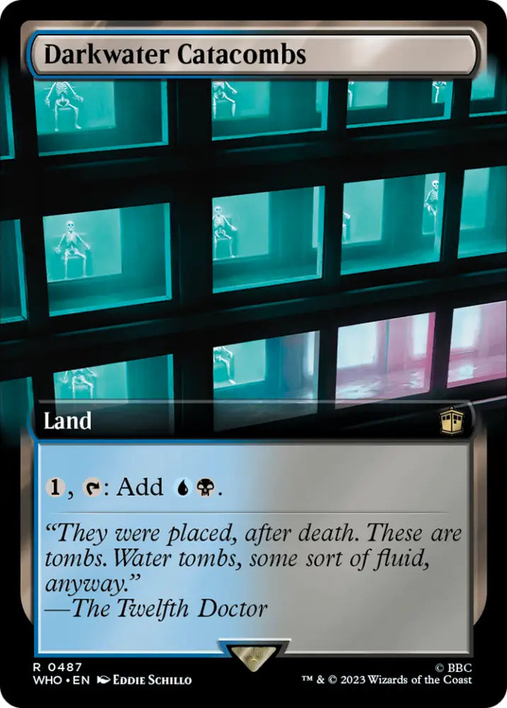 Darkwater Catacombs (Extended Art) [Doctor Who] - MTG Single