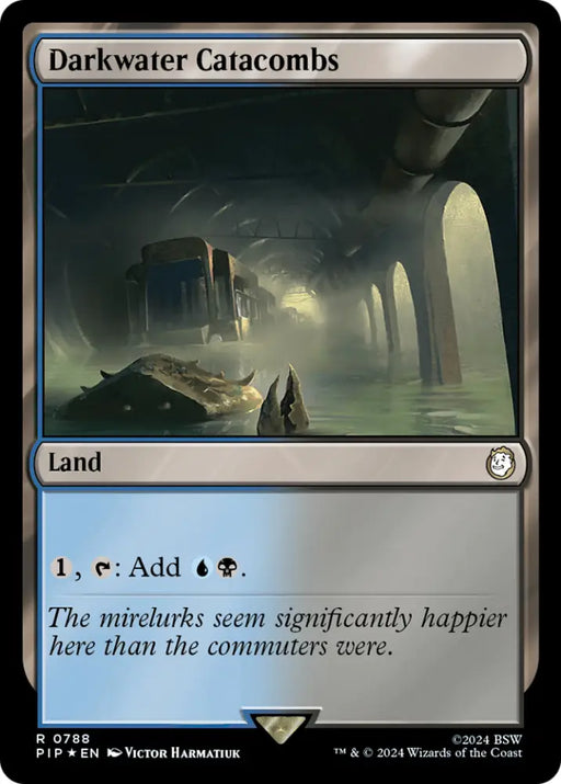Darkwater Catacombs (Surge Foil) [Fallout] - MTG Single