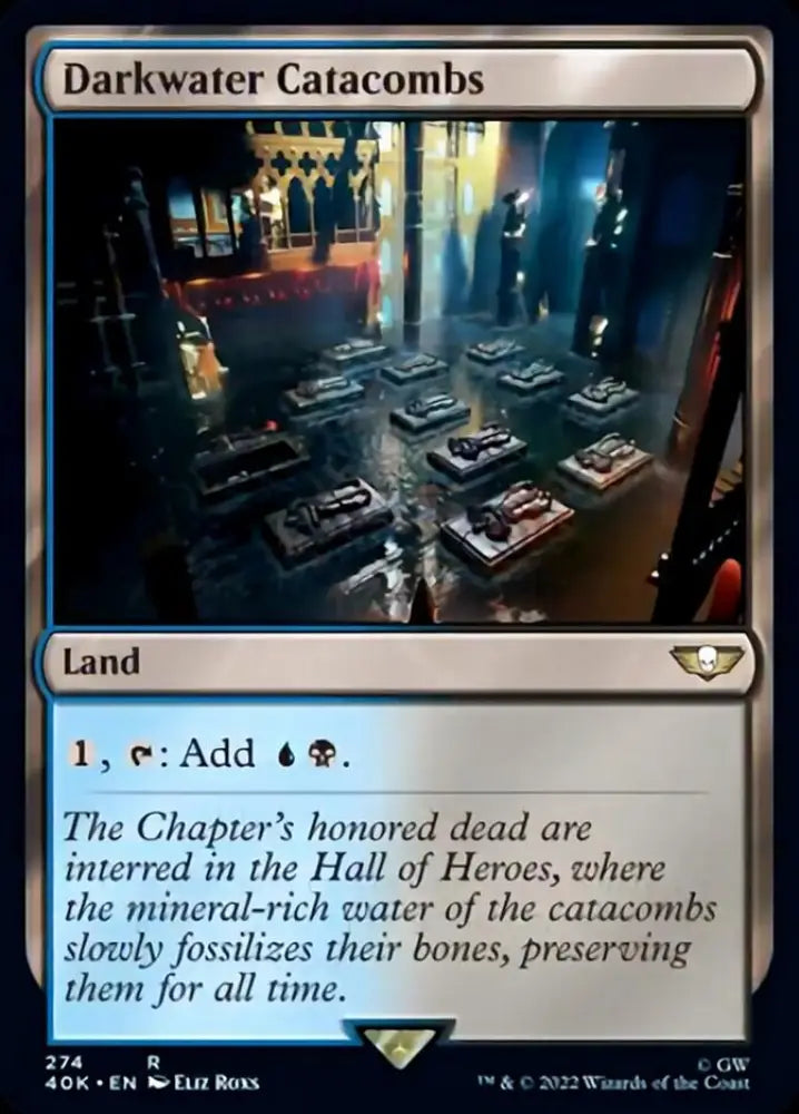 Darkwater Catacombs [Warhammer 40,000] - MTG Single