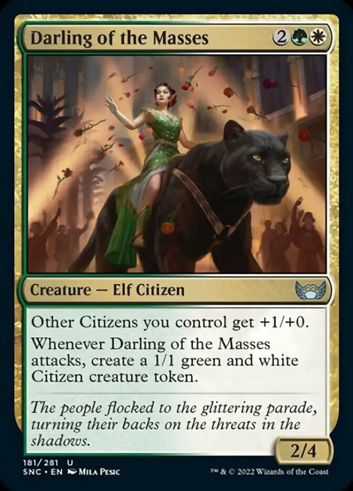 Darling of the Masses [Streets of New Capenna] - MTG Single