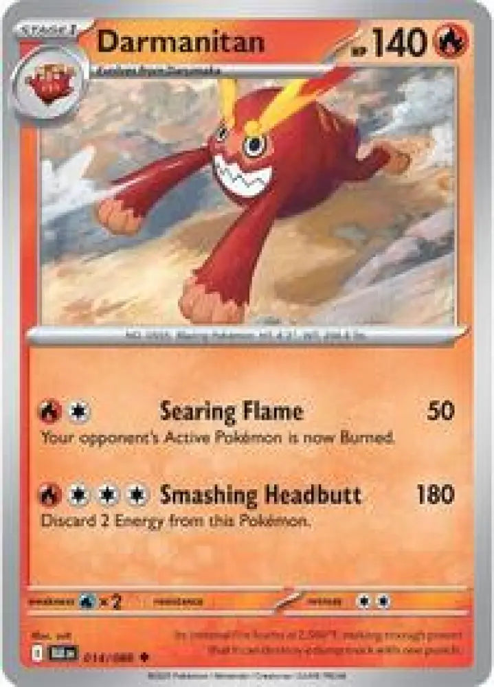 Darmanitan (014/086) [SV: Black Bolt]