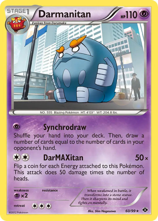 Darmanitan (60/99) [Black & White: Next Destinies] - Pokemon Single