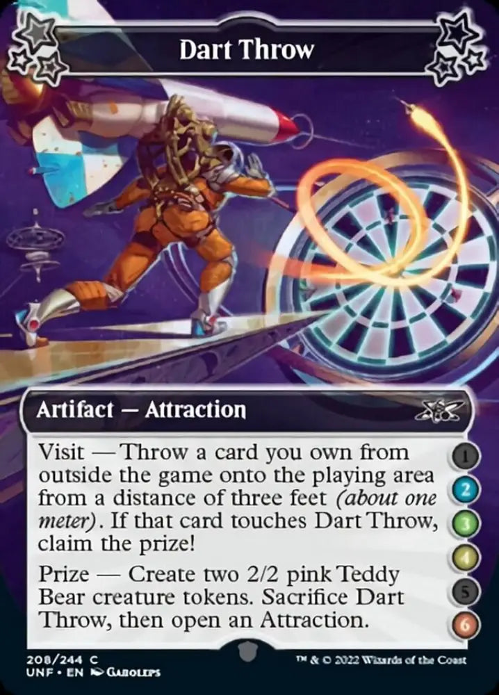 Dart Throw (2-3-4-6) [Unfinity] - MTG Single