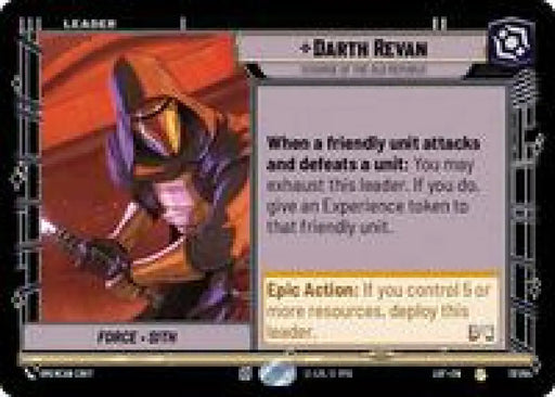 Darth Revan - Scourge of the Old Republic (017/264) [Legends of the Force]