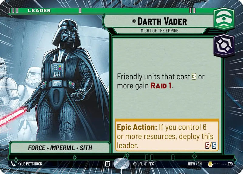 Darth Vader - Might of the Empire (Hyperspace) (279) [Homeworlds]