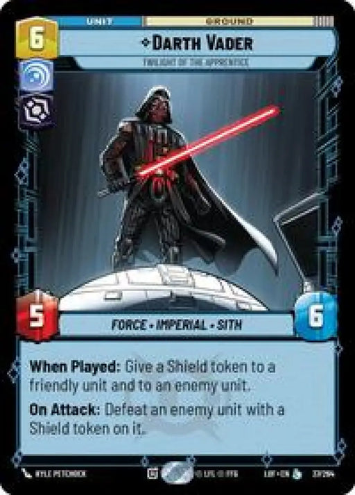Darth Vader - Twilight of the Apprentice (037/264) [Legends of the Force]