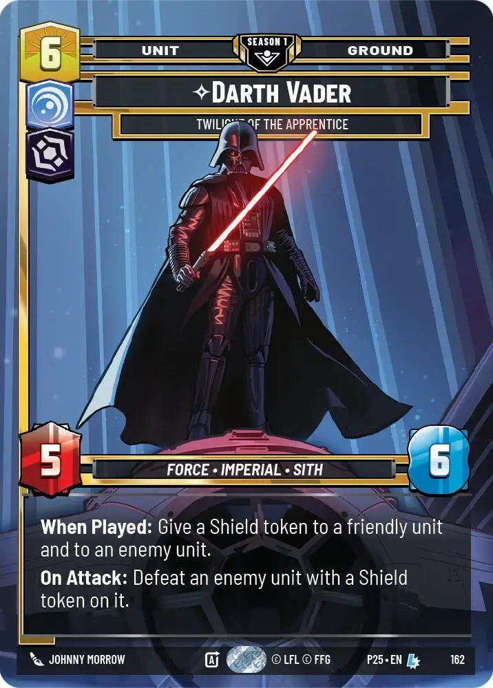 Darth Vader - Twilight of the Apprentice (162) [Sector and Regional Promos: Season 1]