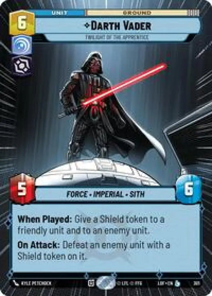 Darth Vader - Twilight of the Apprentice (Hyperspace) (301) [Legends of the Force]