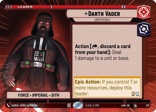 Darth Vader - Unstoppable (Hyperspace) (275) [A Lawless Time]