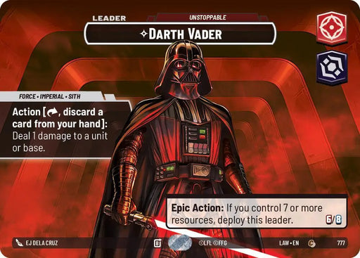Darth Vader - Unstoppable (Showcase) (777) [A Lawless Time]