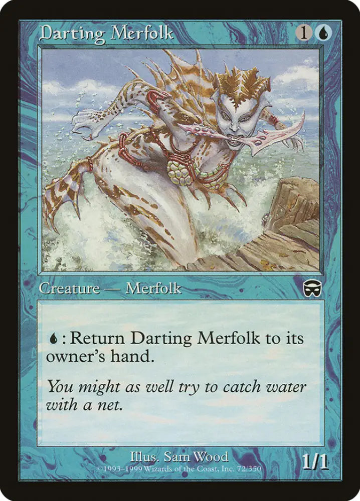 Darting Merfolk [Mercadian Masques] - MTG Single