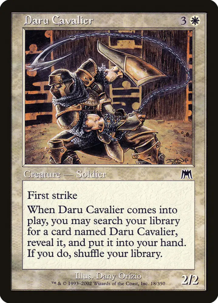Daru Cavalier [Onslaught] - MTG Single