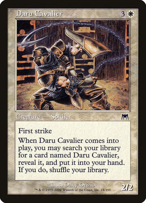 Daru Cavalier [Onslaught] - MTG Single