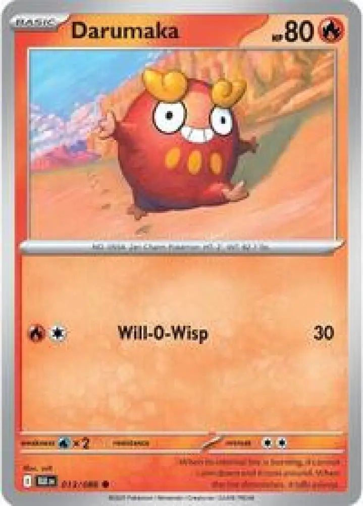 Darumaka (013/086) [SV: Black Bolt]