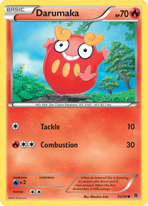 Darumaka (20/98) [Black & White: Emerging Powers] - Pokemon Single
