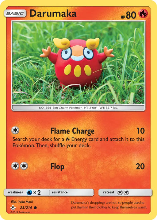 Darumaka (23/214) [Sun & Moon: Unbroken Bonds] - Pokemon Single