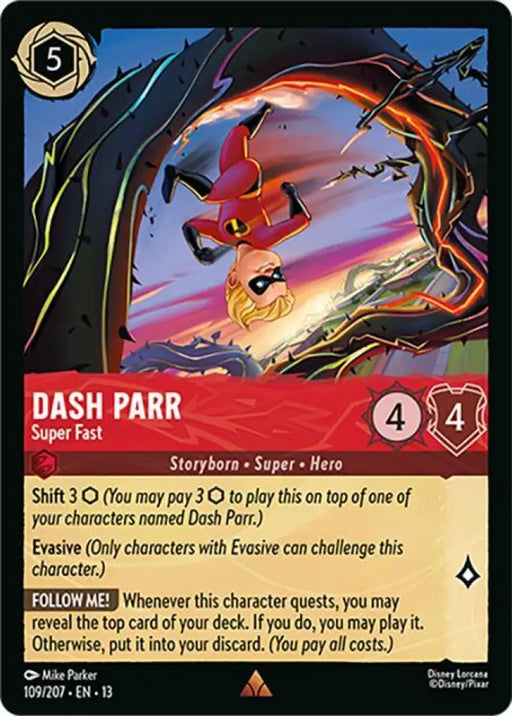 Dash Parr - Super Fast (109/204) [Attack of the Vine!]
