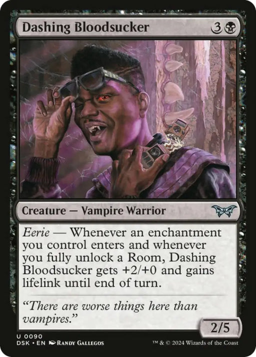 Dashing Bloodsucker [Duskmourn: House of Horror] - MTG Single