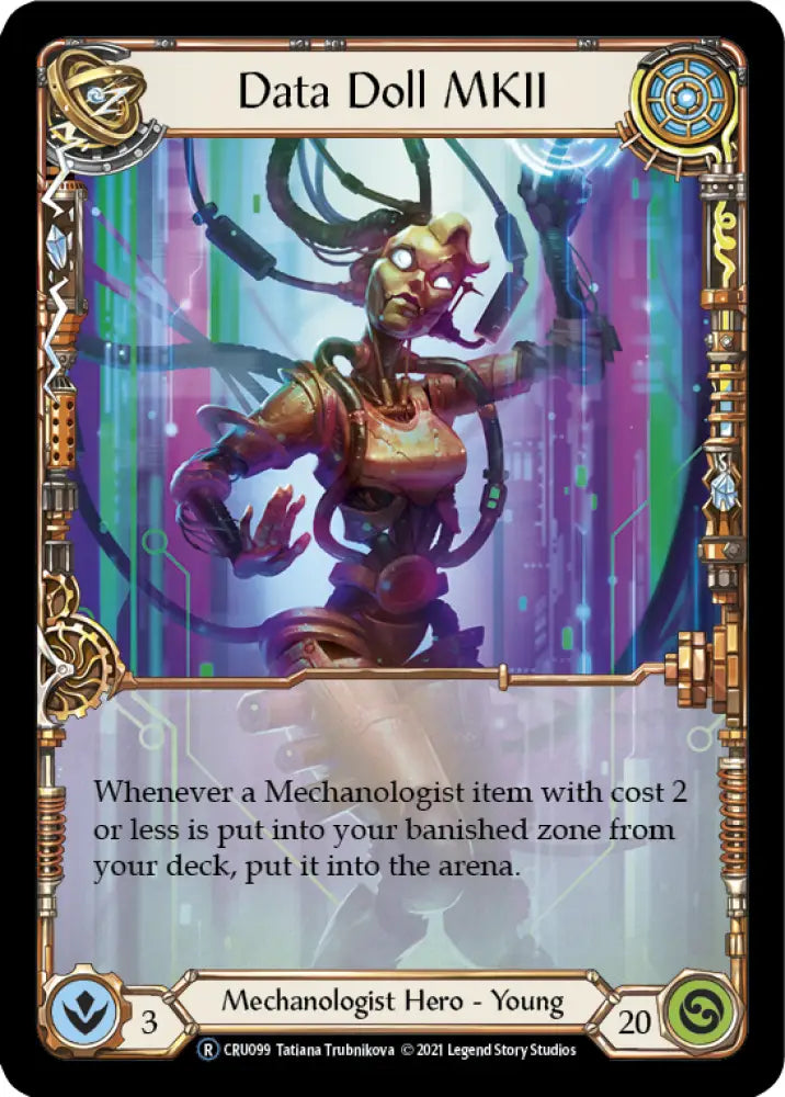 Data Doll MKII [Crucible of War Unlimited] Unlimited Rainbow Foil - Flesh And Blood Single